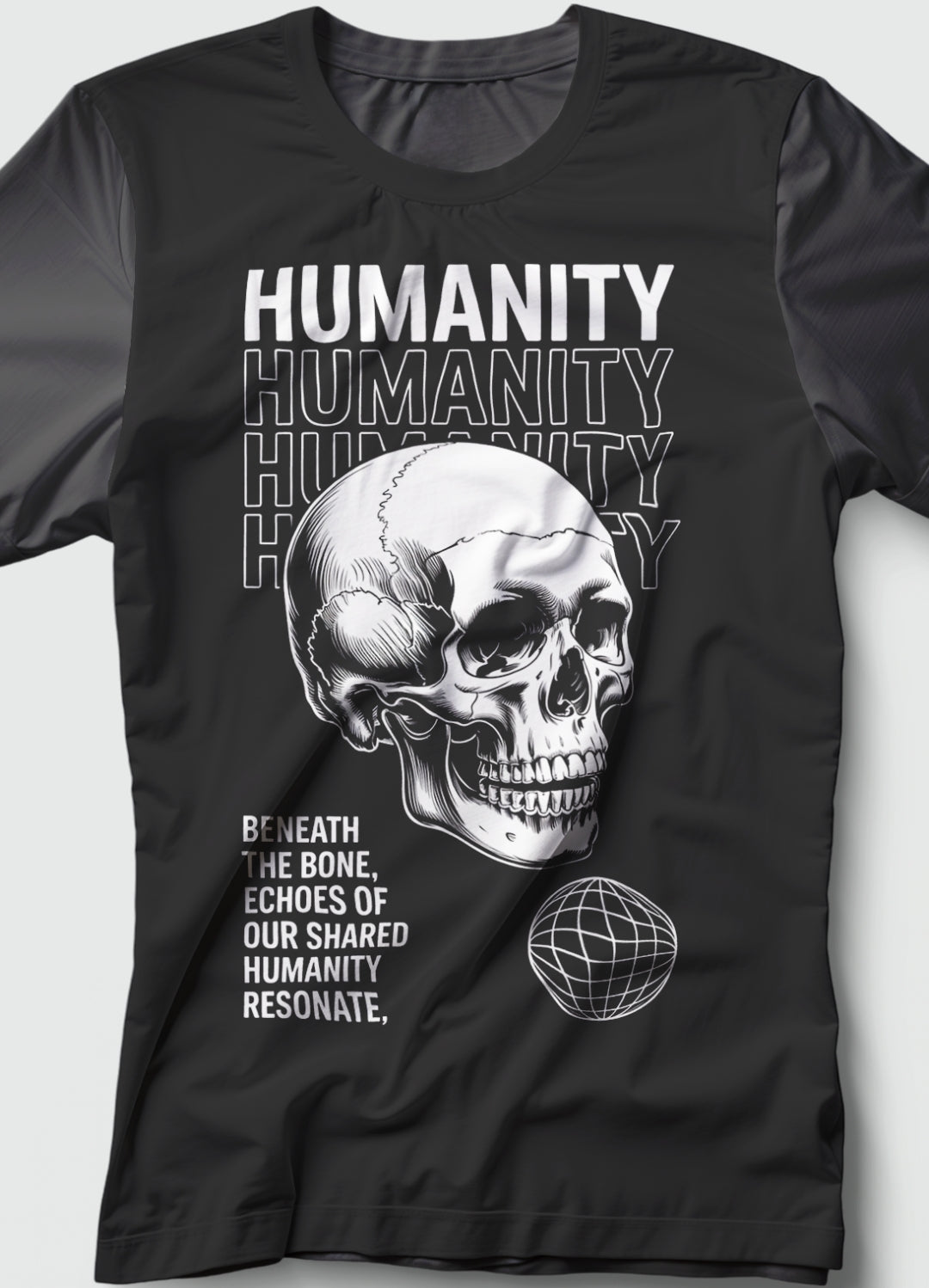 Humanity Graphic Design T-Shirt