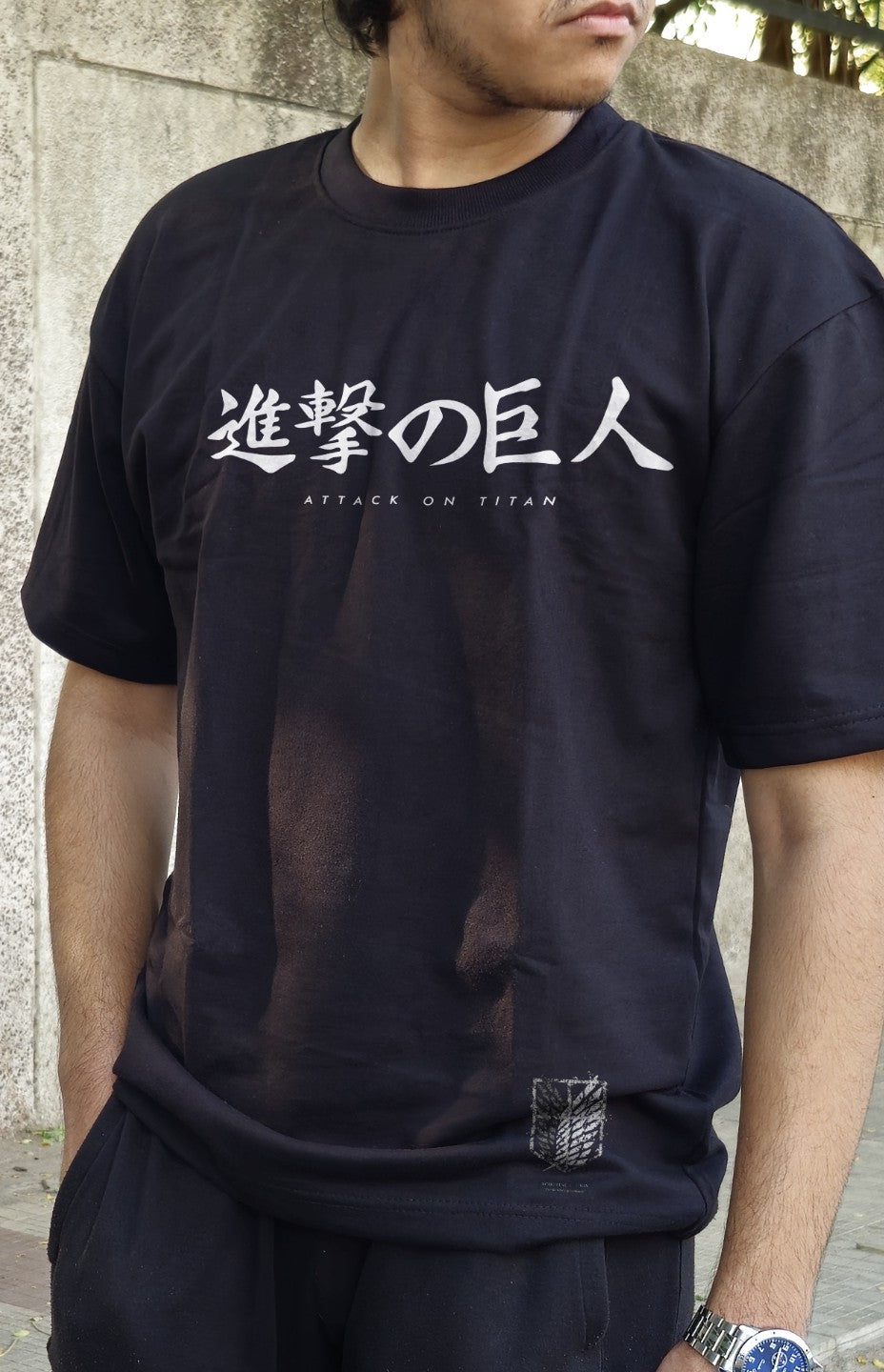 Attack On Titan Graphic Design T-Shirt